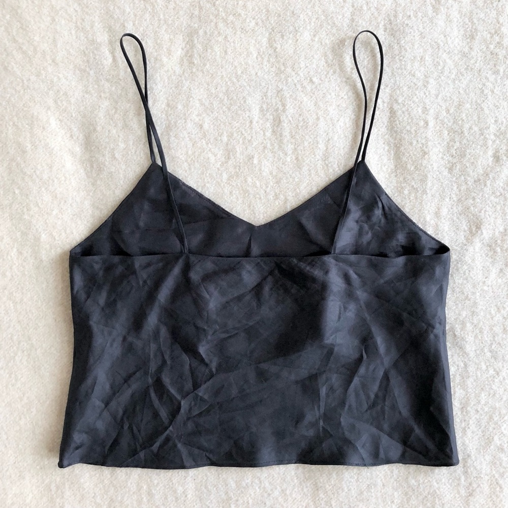 Suzanne Rae black satin cami top - Picture 4 of 6